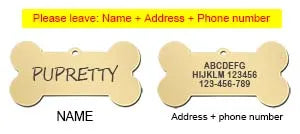 Personalized Pet ID Tag