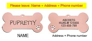 Personalized Pet ID Tag