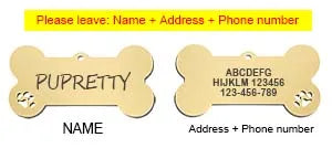 Personalized Pet ID Tag