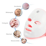 Rechargeable 7-Color LED Facial Mask