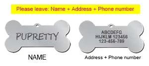 Personalized Pet ID Tag