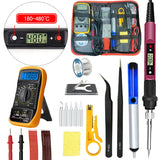 80W Digital Soldering Iron Set