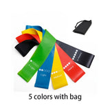 5Pcs Yoga Resistance Bands