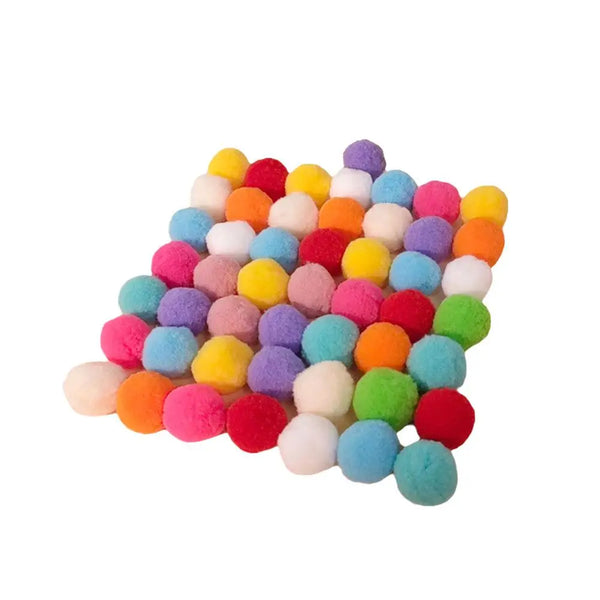 Interactive Cat Toy with Plush Balls