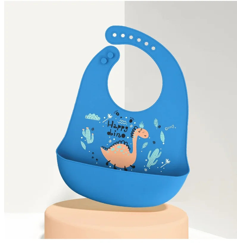 Waterproof Dinosaur Baby Bib