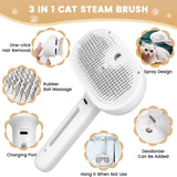 Steam Grooming Comb for Pets