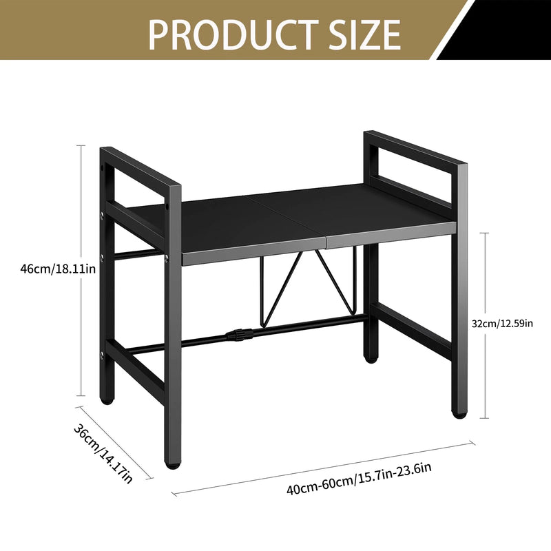 Expandable Microwave Shelf Organizer