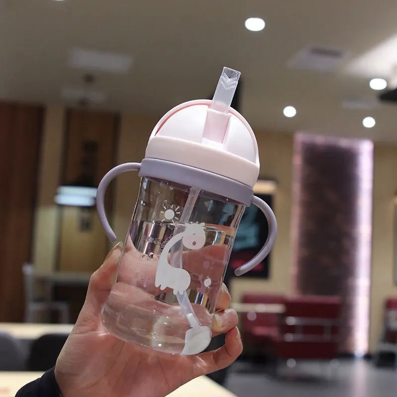 350ml Kids Bottle with Straw