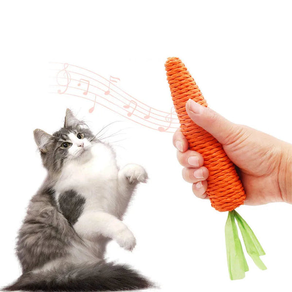 Carrot Cat Chew Toy