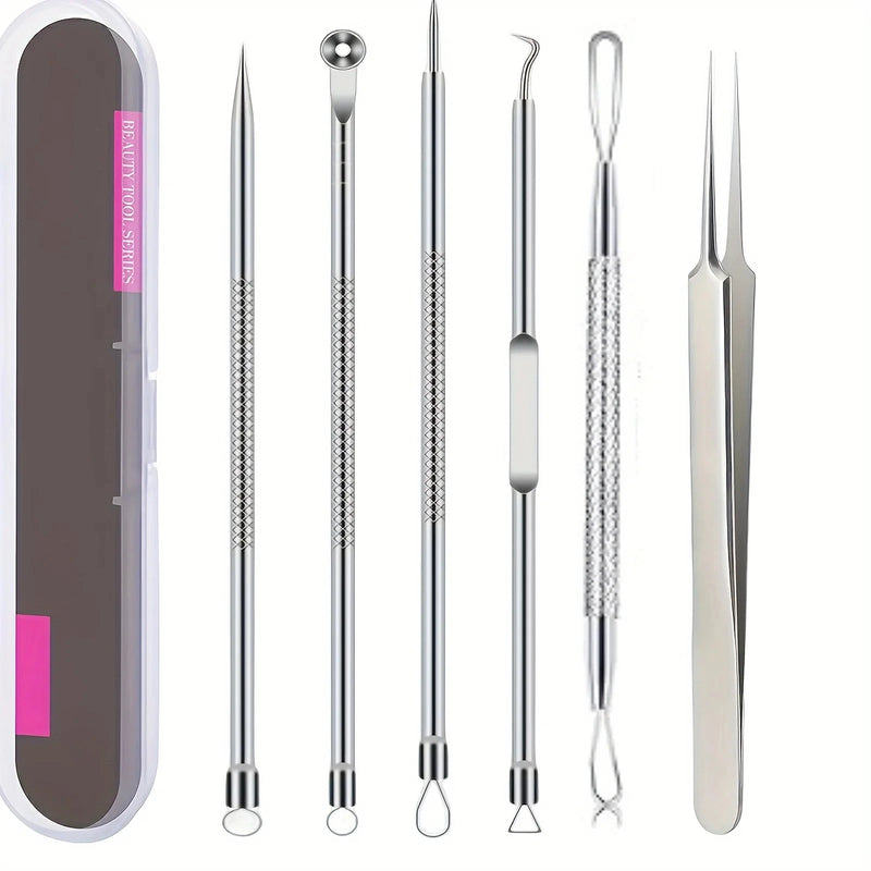 6Pcs Blackhead Remover Kit