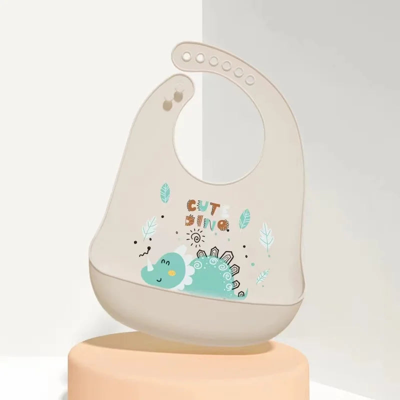 Waterproof Dinosaur Baby Bib