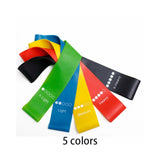 5Pcs Yoga Resistance Bands