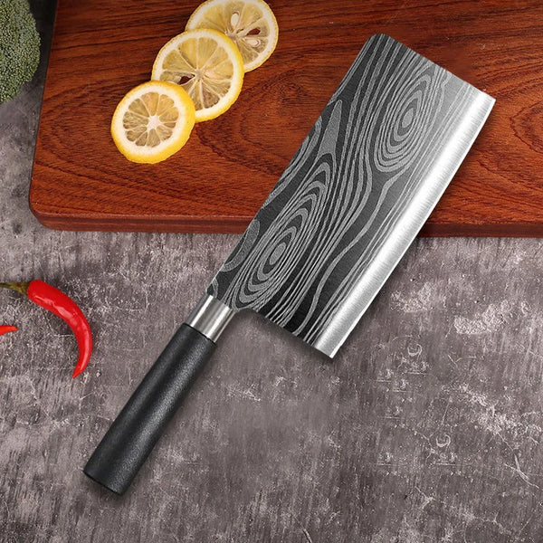 Damascus Kitchen Knife Set