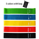 5Pcs Yoga Resistance Bands