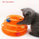 3-Layer Cat Toy Tower