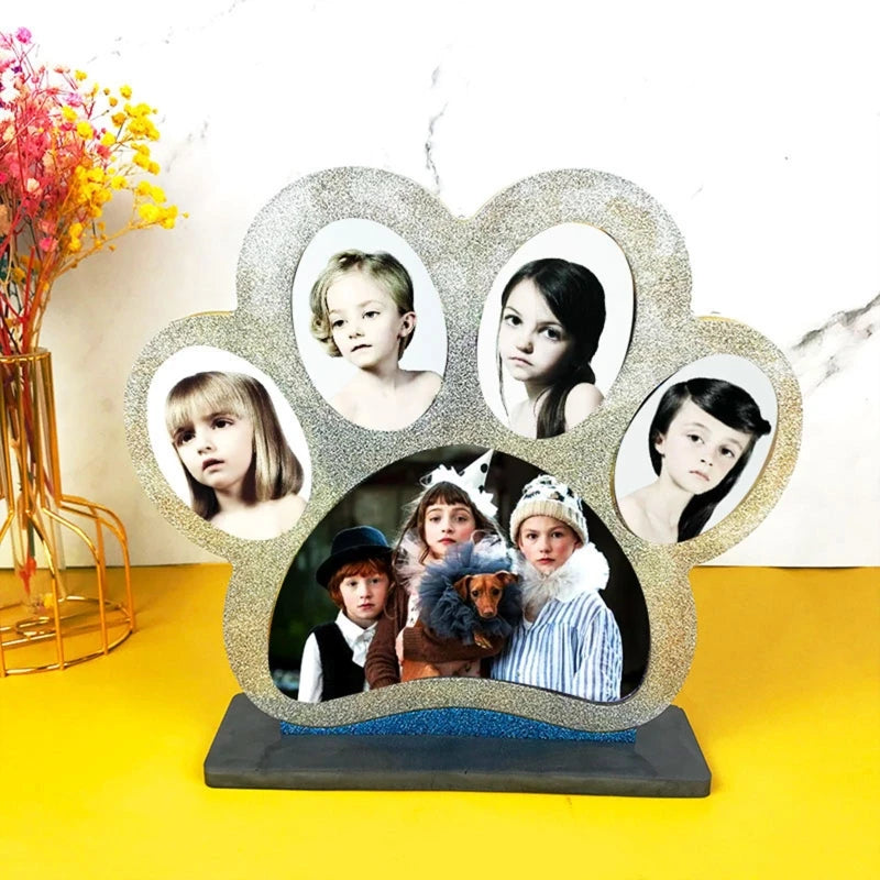 Dog Paw Photo Frame Mold