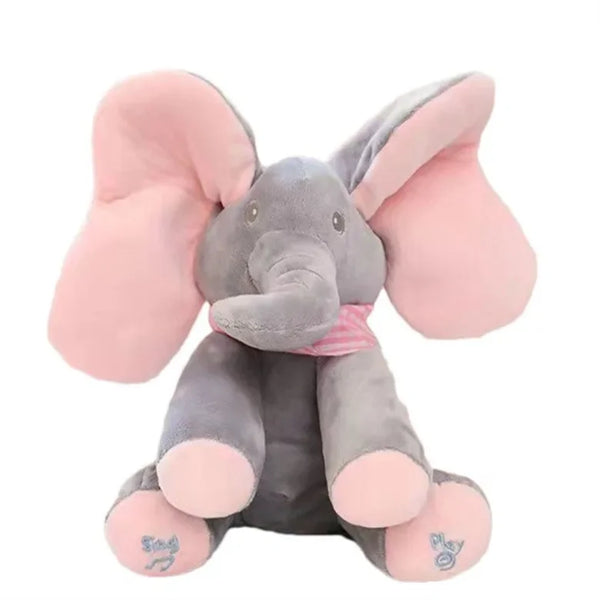 Hide-and-Seek Elephant Plush Toy