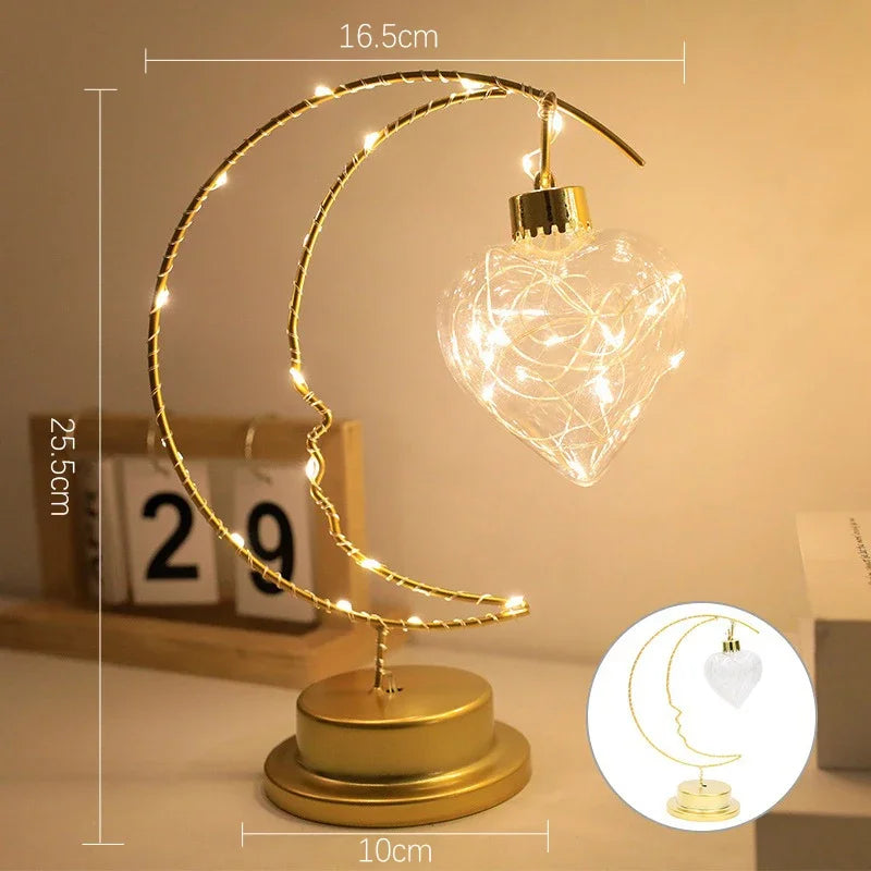 LED Moon Star Table Lamp