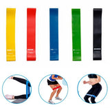 5Pcs Yoga Resistance Bands