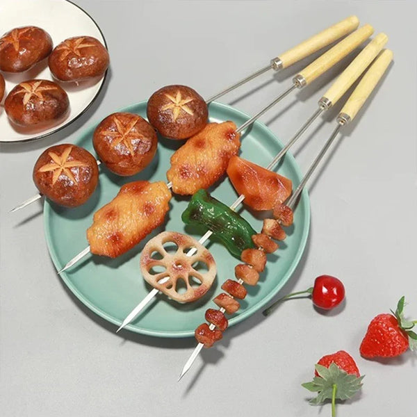 50PCS BBQ Skewers Stainless Steel