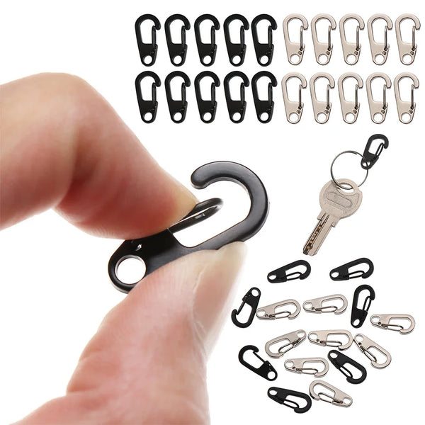 Mini Carabiner Clip Set