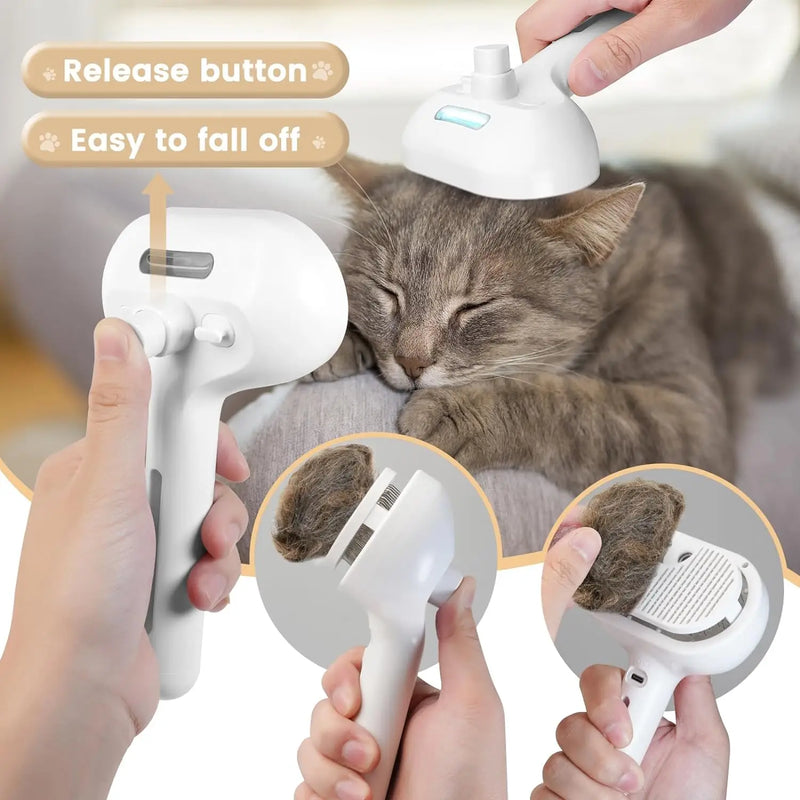 Steam Grooming Comb for Pets