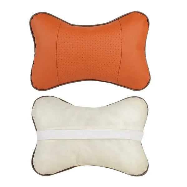 Car Neck Pillow PU Leather