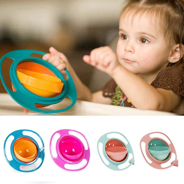 Gyro Bowl Spill-Proof Baby Dish