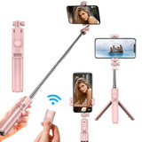 Wireless Selfie Stick Tripod with Remote