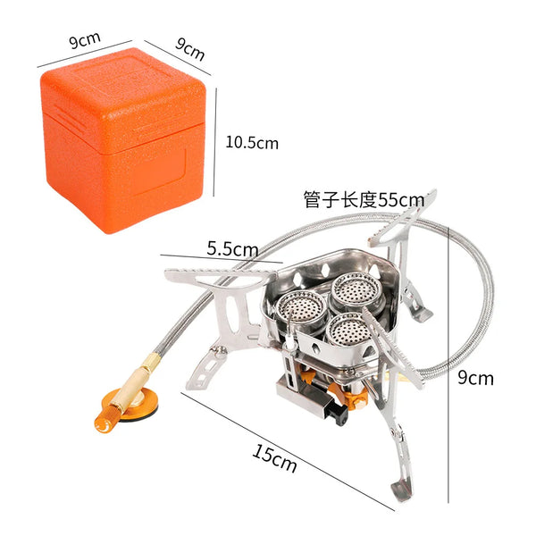 5800W 3-Head Gas Camping Stove