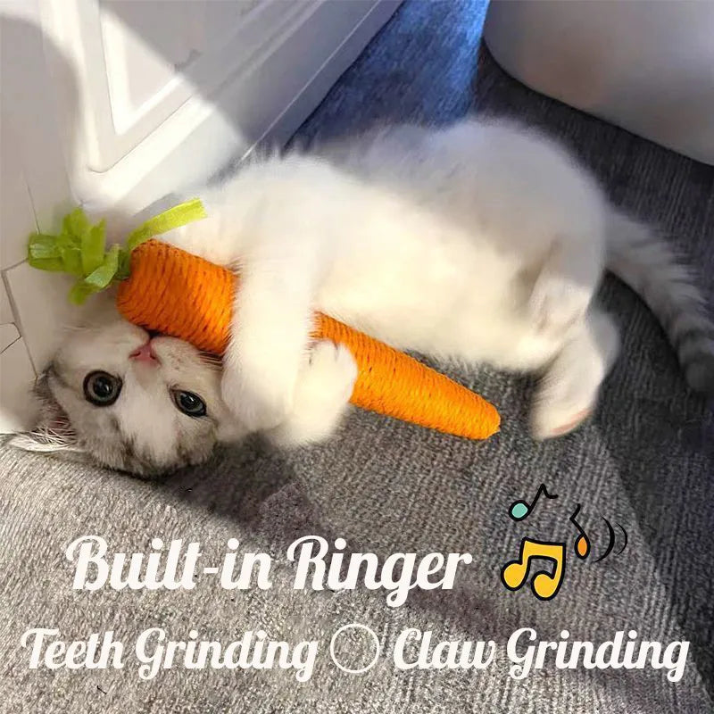 Carrot Cat Chew Toy