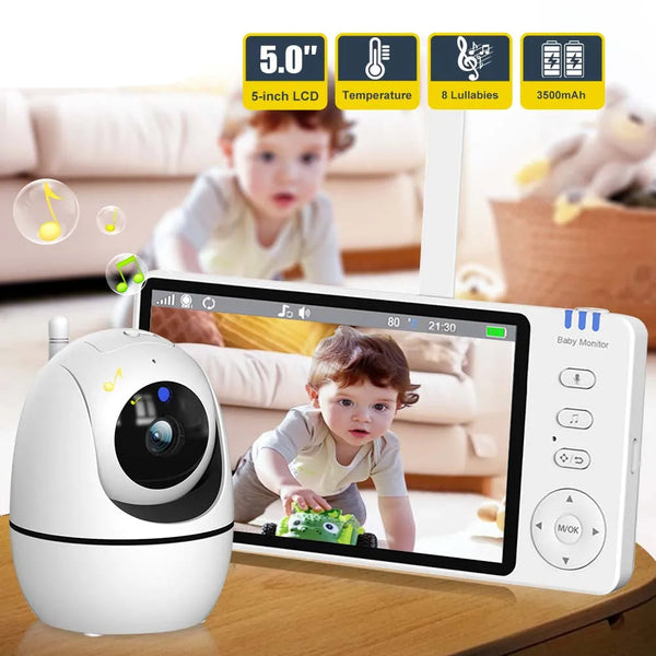 5" Video Baby Monitor with Camera