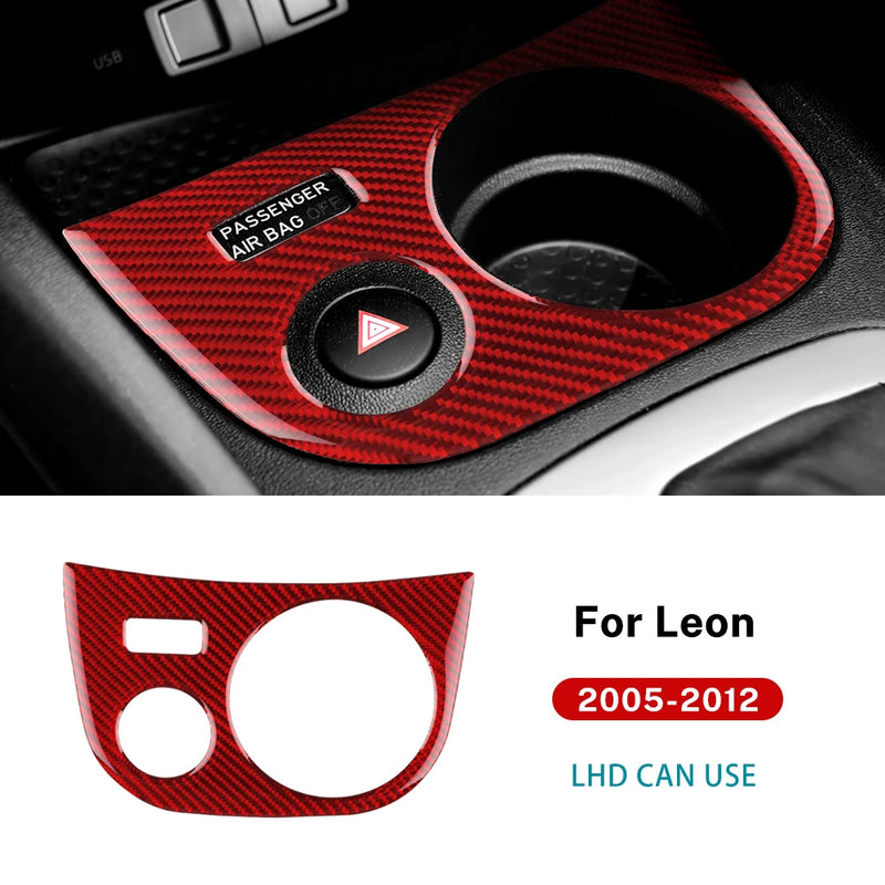 Carbon Fiber Cup Holder Sticker