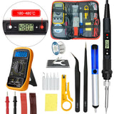 80W Digital Soldering Iron Set