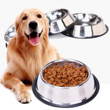 Stainless Steel Anti-Skid Dog Bowl