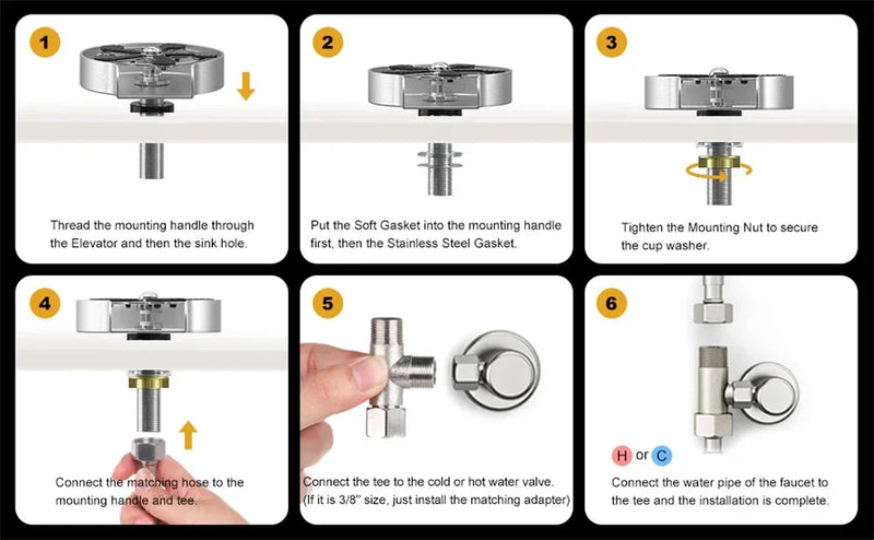 Stainless Steel Cup Washer