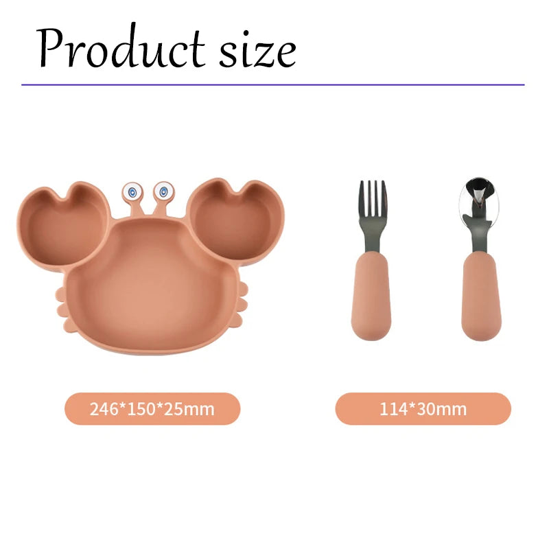 Baby Silicone Dining Set