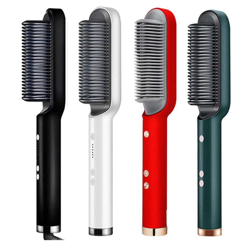 Electric Hair Straightener Brush