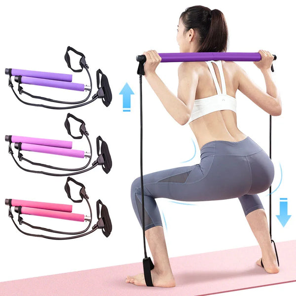 Portable Yoga Resistance Bar