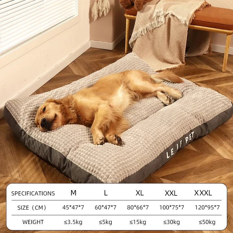 Warm Fleece Dog Bed Cushion