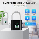 Fingerprint USB Smart Padlock