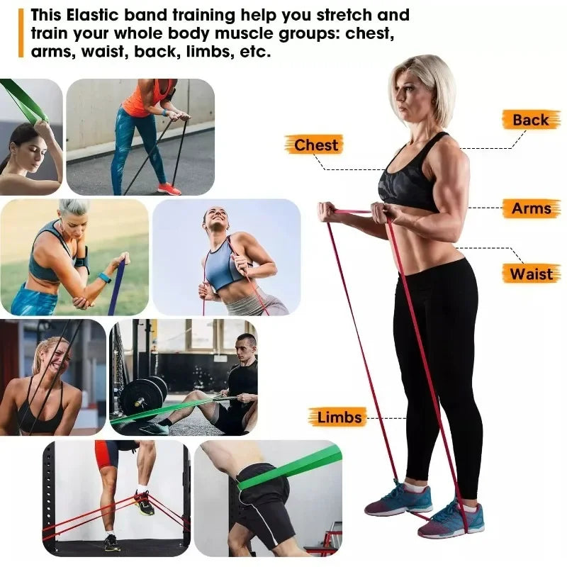 5-120lbs Resistance Band for Training