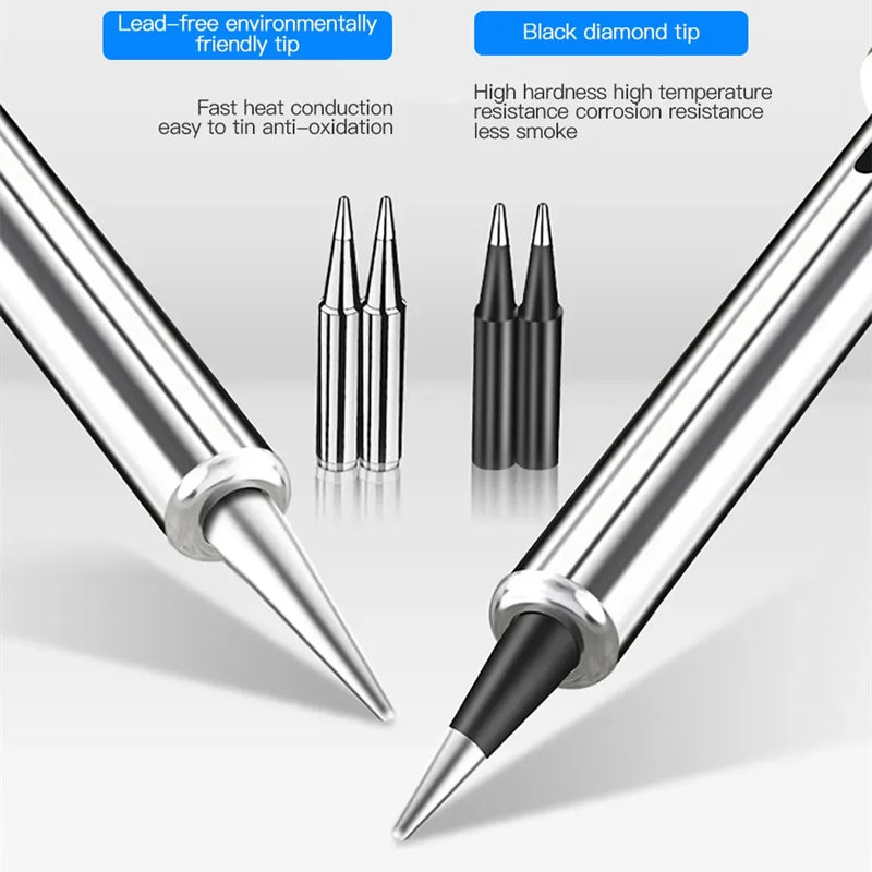 80W Digital Soldering Iron Set