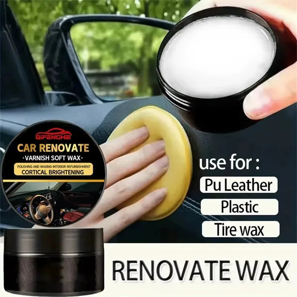 Car Plastic Restorer Wax