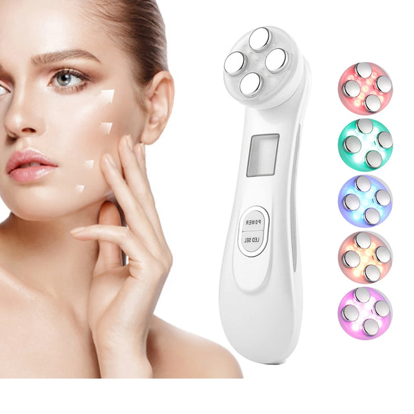 5-in-1 RF EMS LED Face Massager