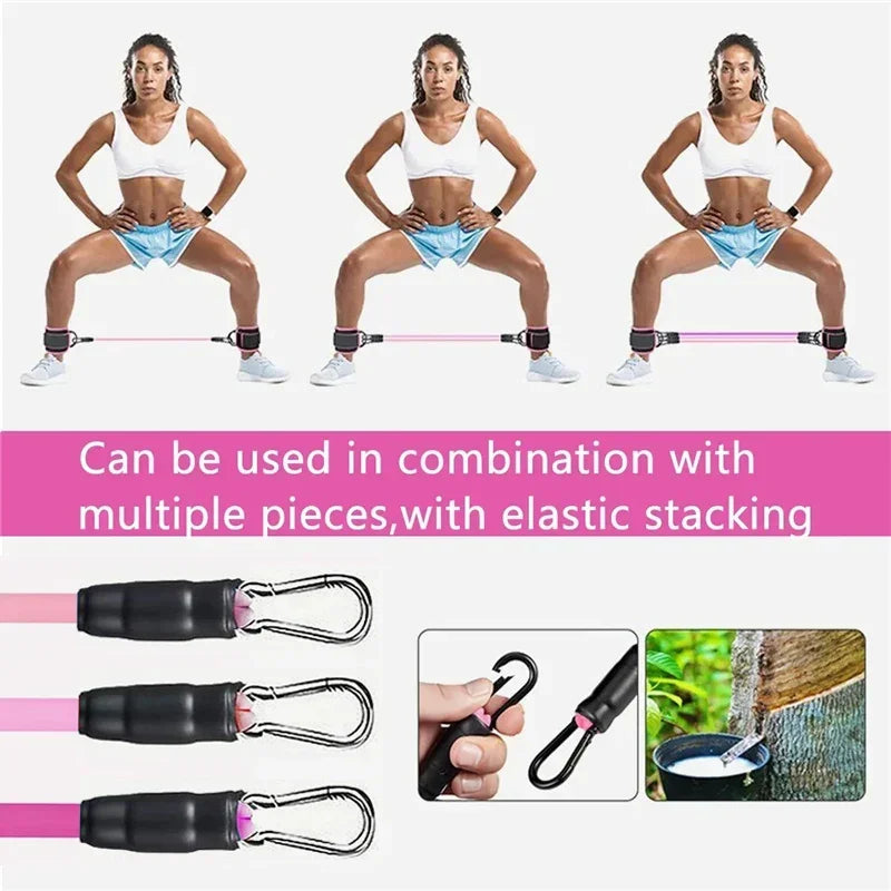 Ankle Straps Resistance Bands Set