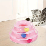 3-Layer Cat Toy Tower