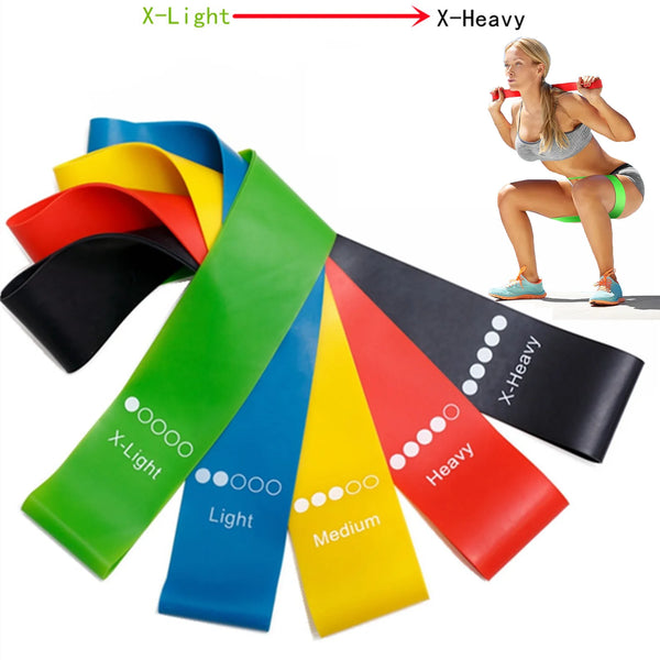 5Pcs Yoga Resistance Bands