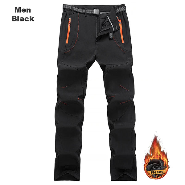 Men's Winter Fleece Hiking Pants