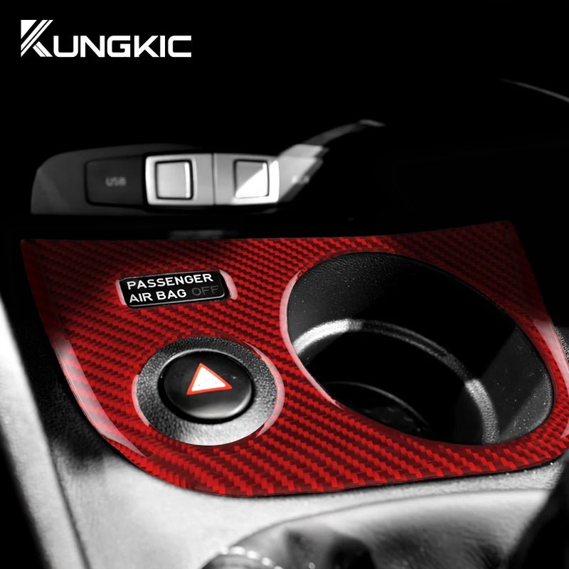 Carbon Fiber Cup Holder Sticker